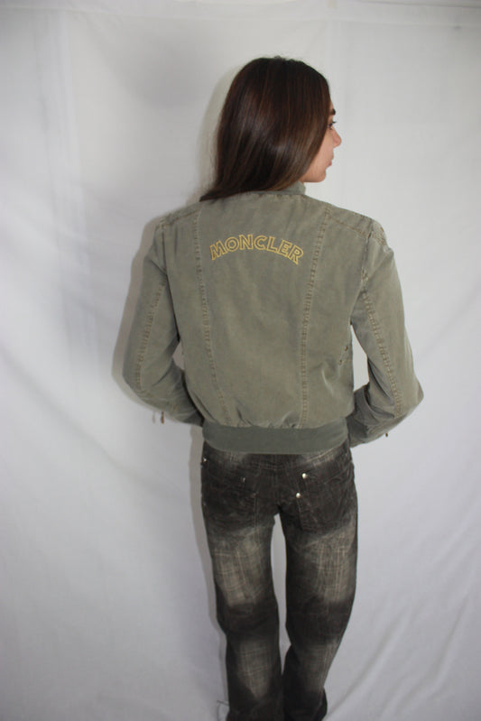 Moncler khaki jacket, M