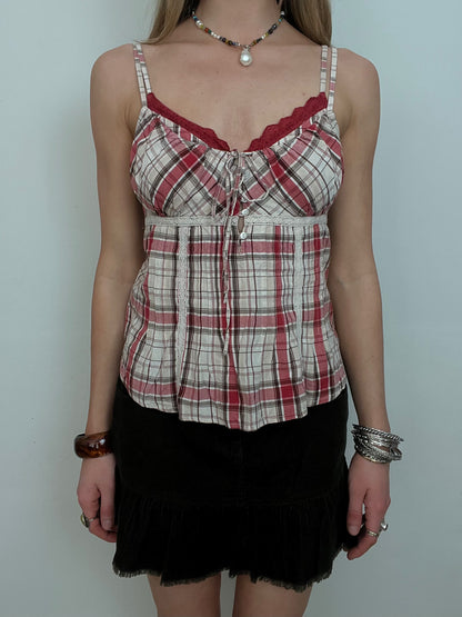 BAY plaid cami, M