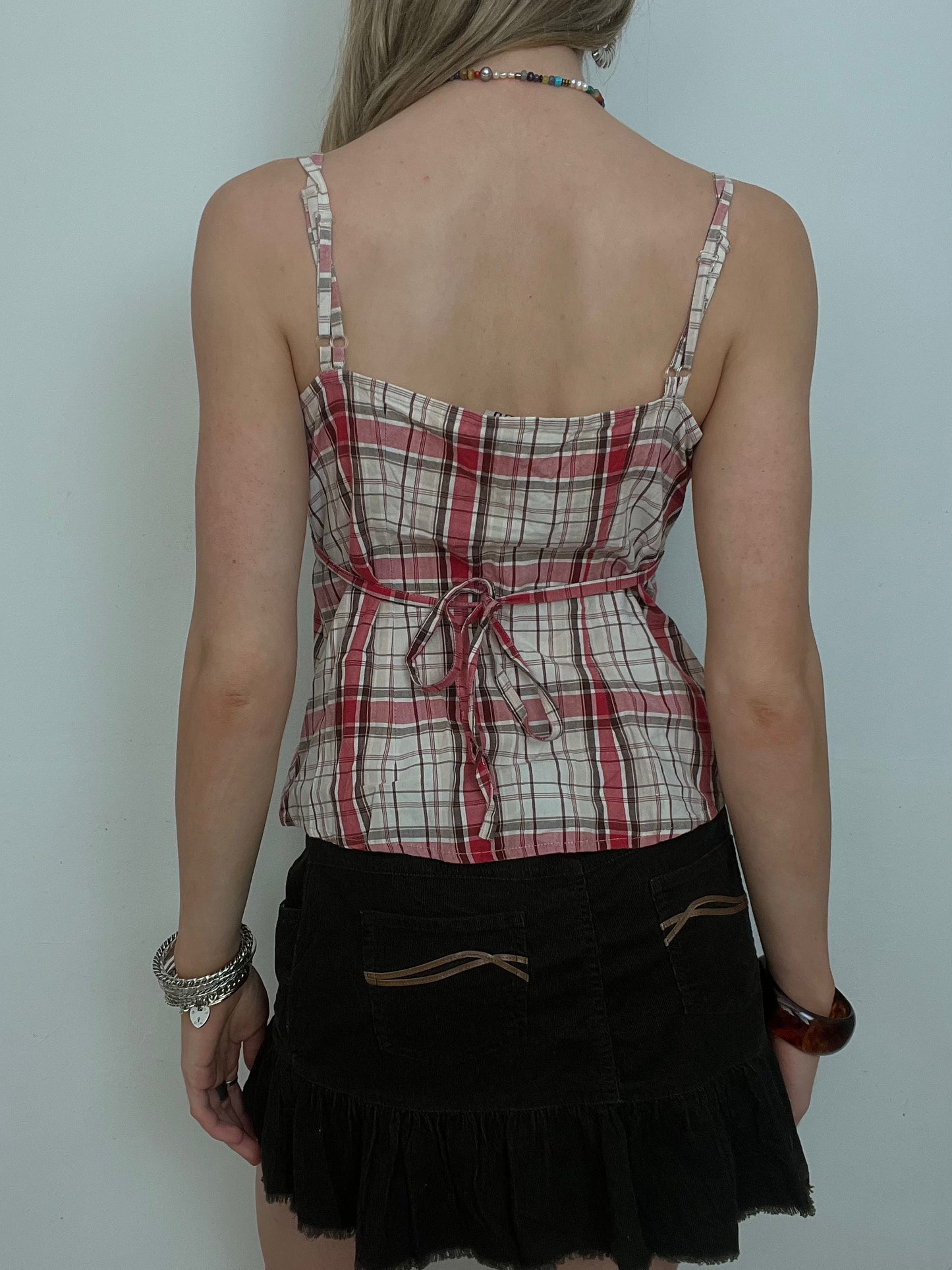 BAY plaid cami, M