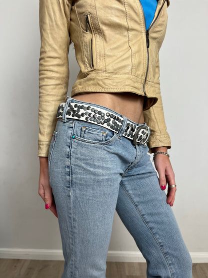 studded belt, M