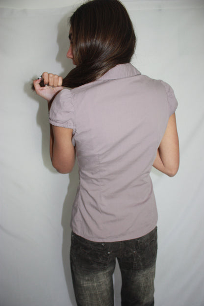 sequin blouse, S/M
