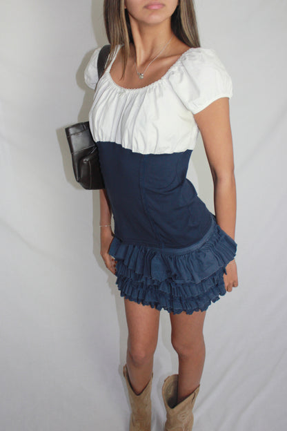 milkmaid blouse, S