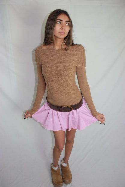 'tally weijl' off the shoulder knit, XS