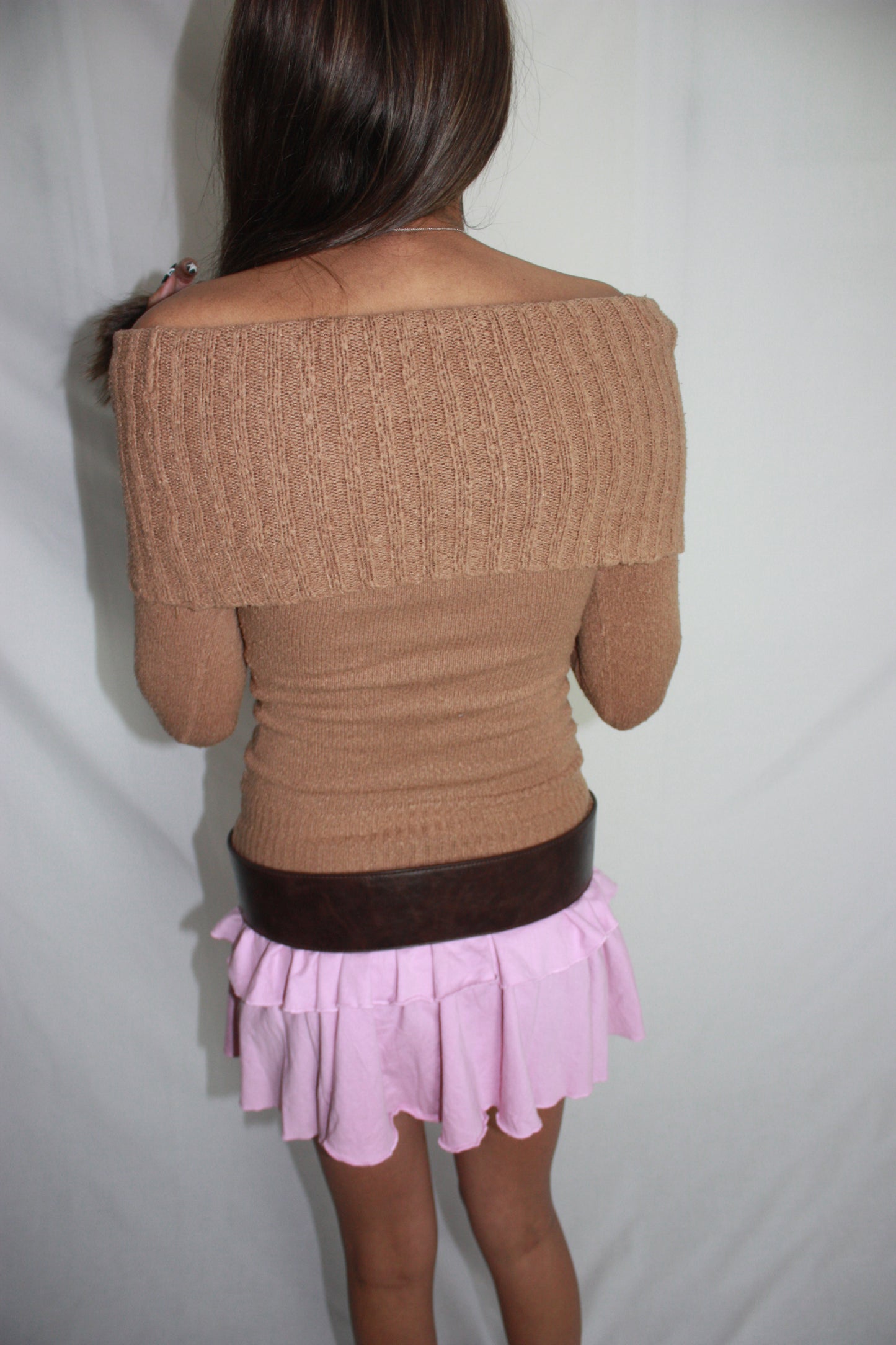 'tally weijl' off the shoulder knit, XS