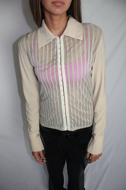 sheer shirt, S/M