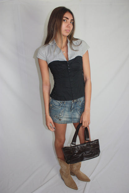 fitted blouse, XS/S