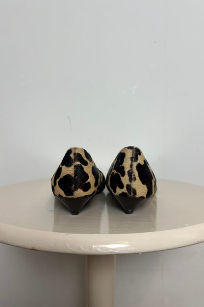 Mexx leopard print pumps with mini heel
