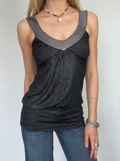 sequin top, S
