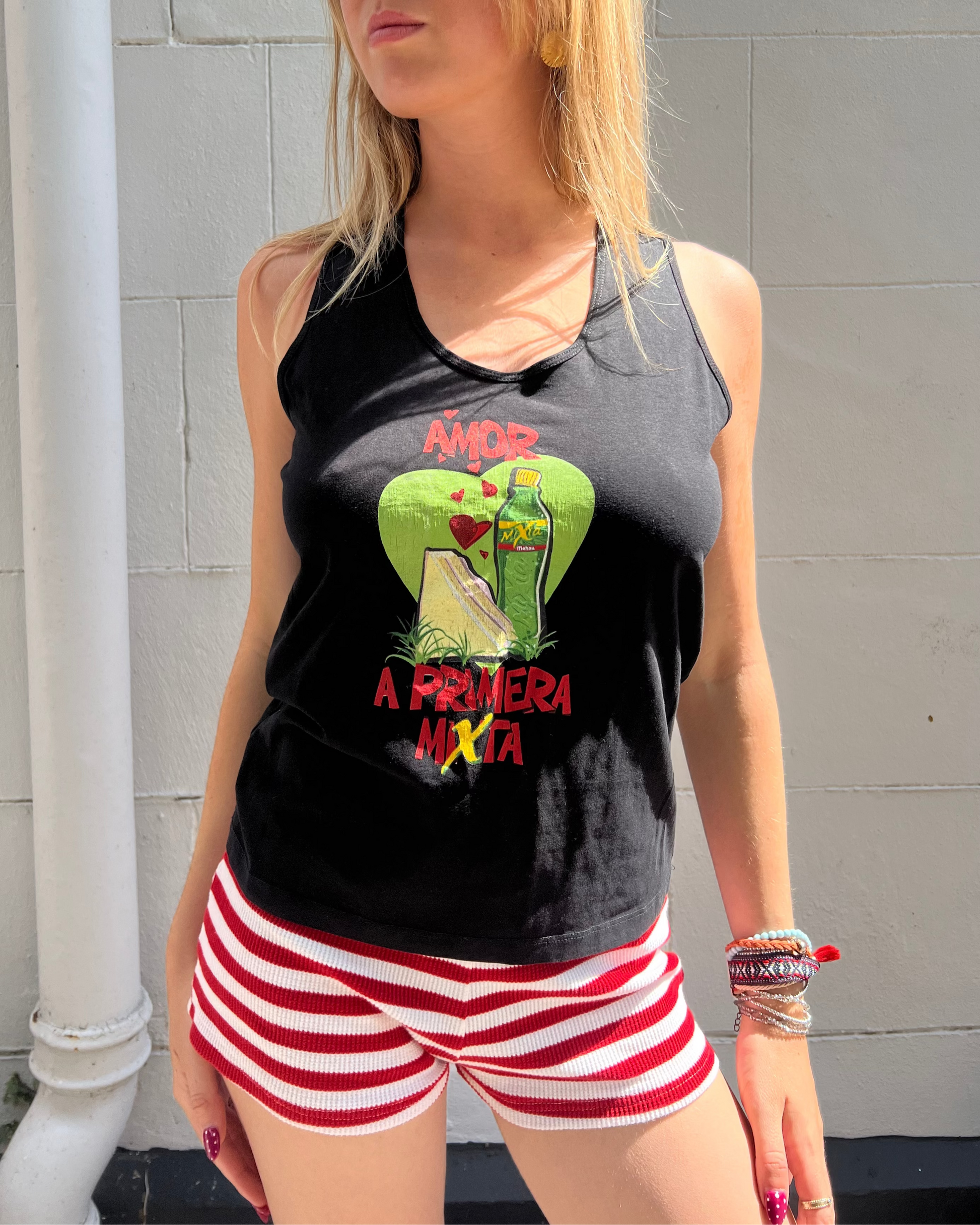 Graphic tank top