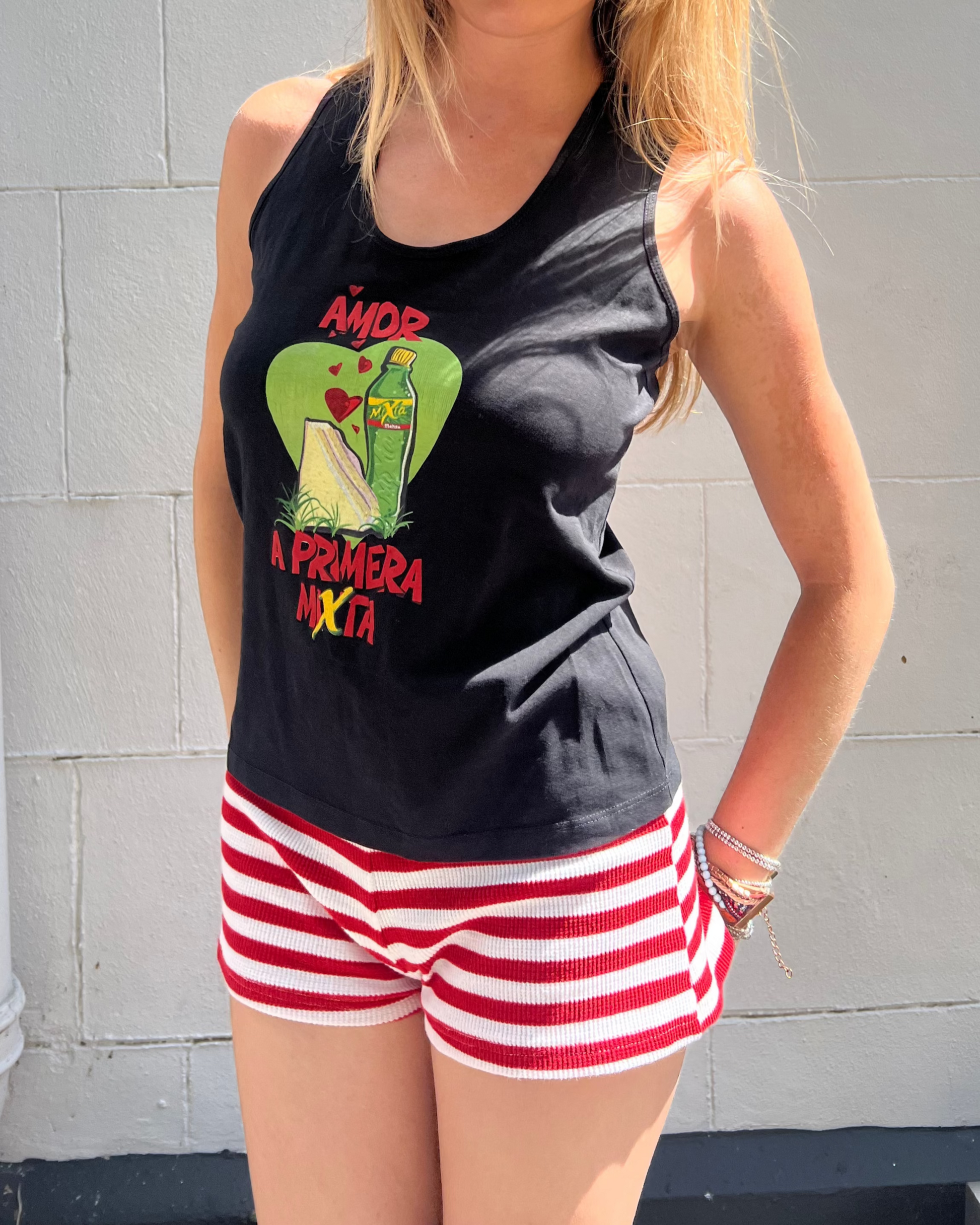 Graphic tank top