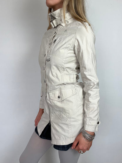 Adidas trench coat, XS