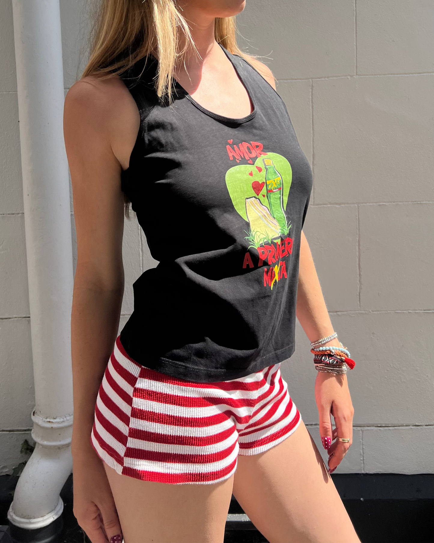Graphic tank top