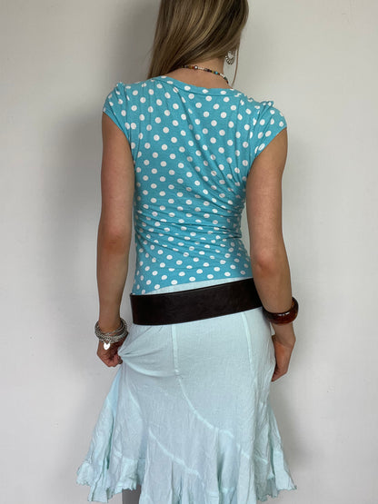 polka dot tee, M
