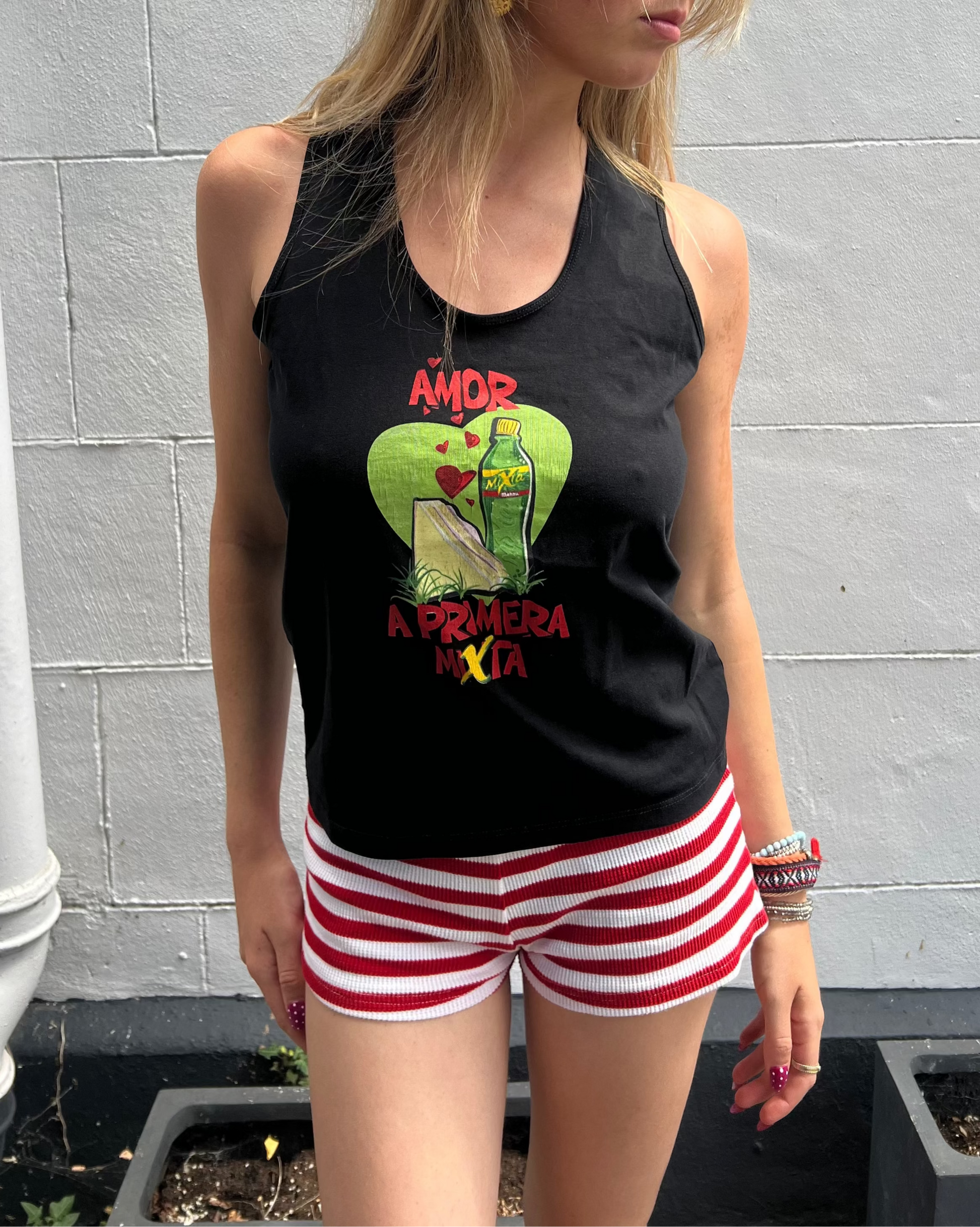Graphic tank top