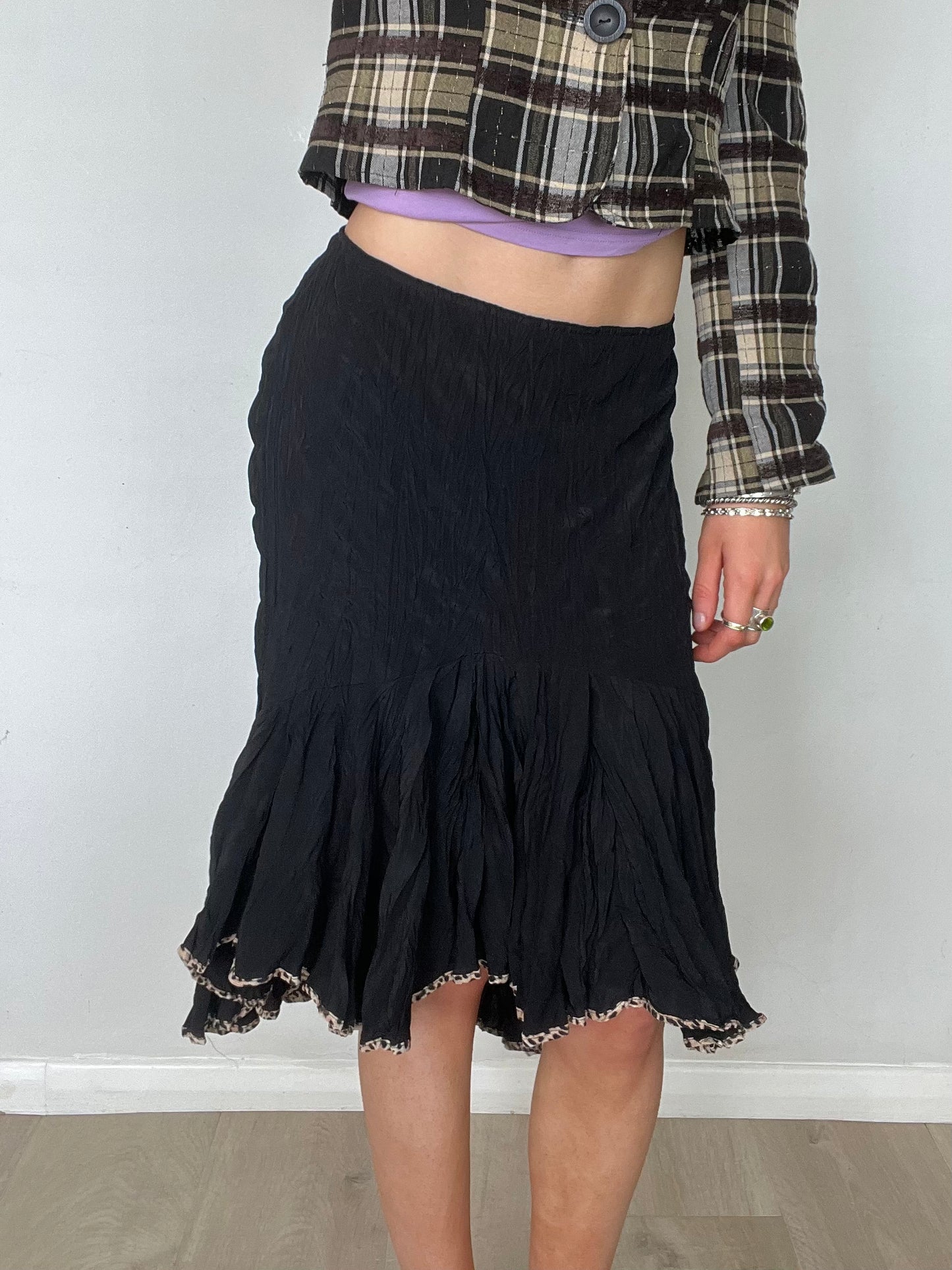 Just Cavalli ruffle skirt, M