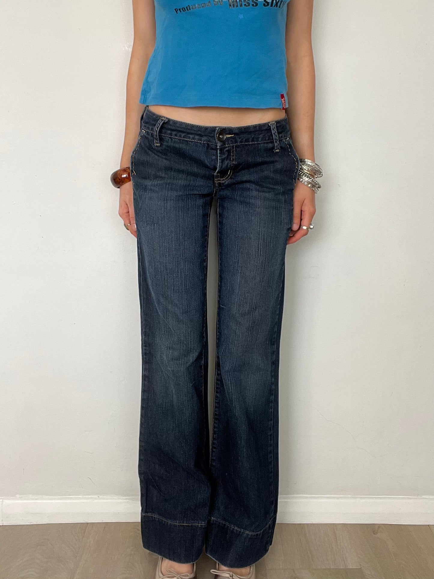 low rise jeans, S