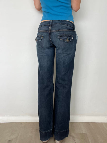 low rise jeans, S