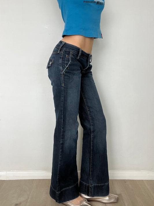 low rise jeans, S