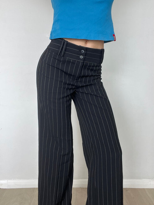 pinstripe trousers, XS/S