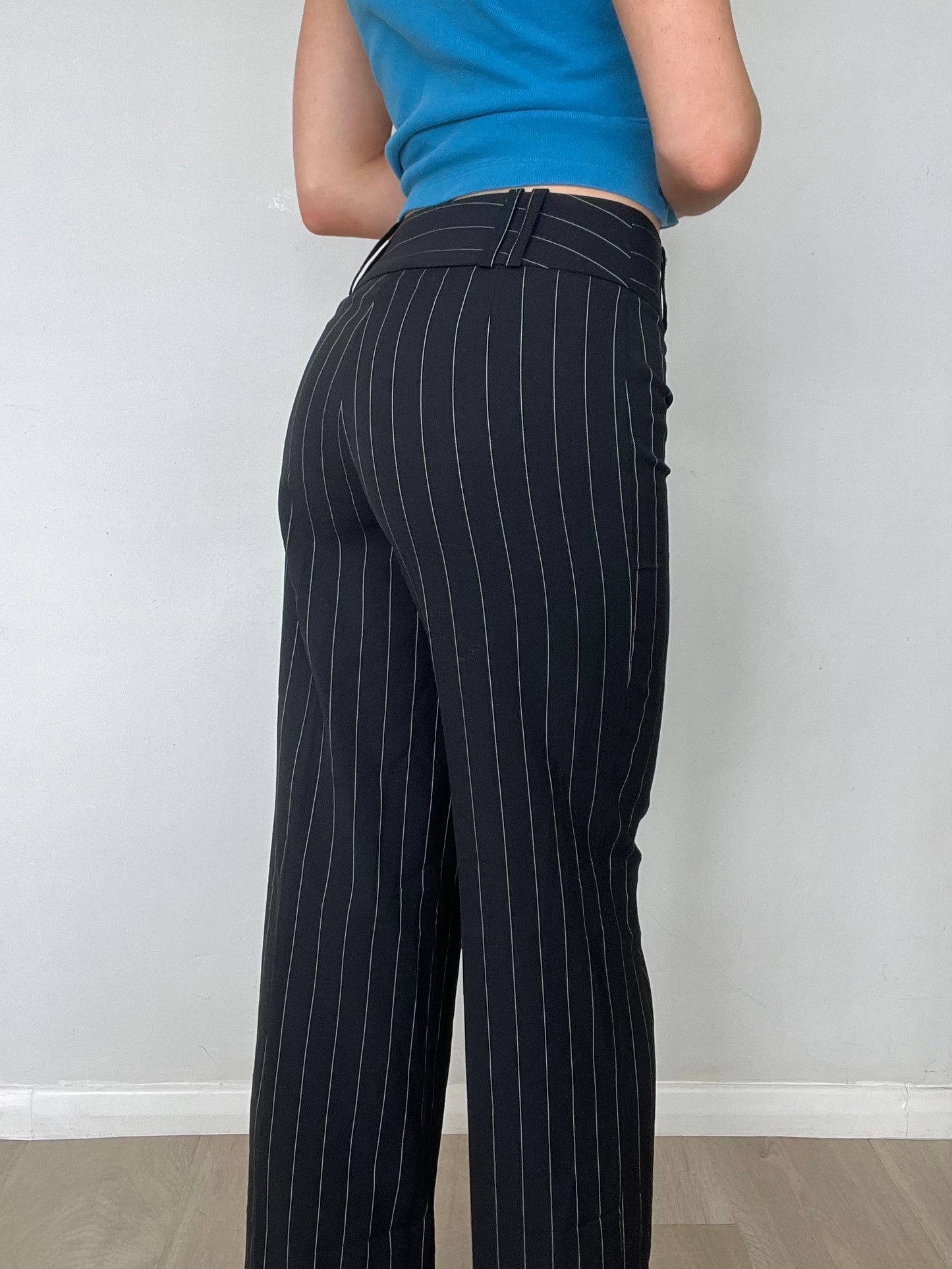 pinstripe trousers, XS/S