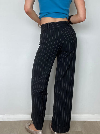 pinstripe trousers, XS/S