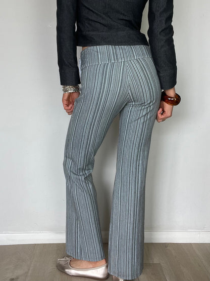 striped trousers, S