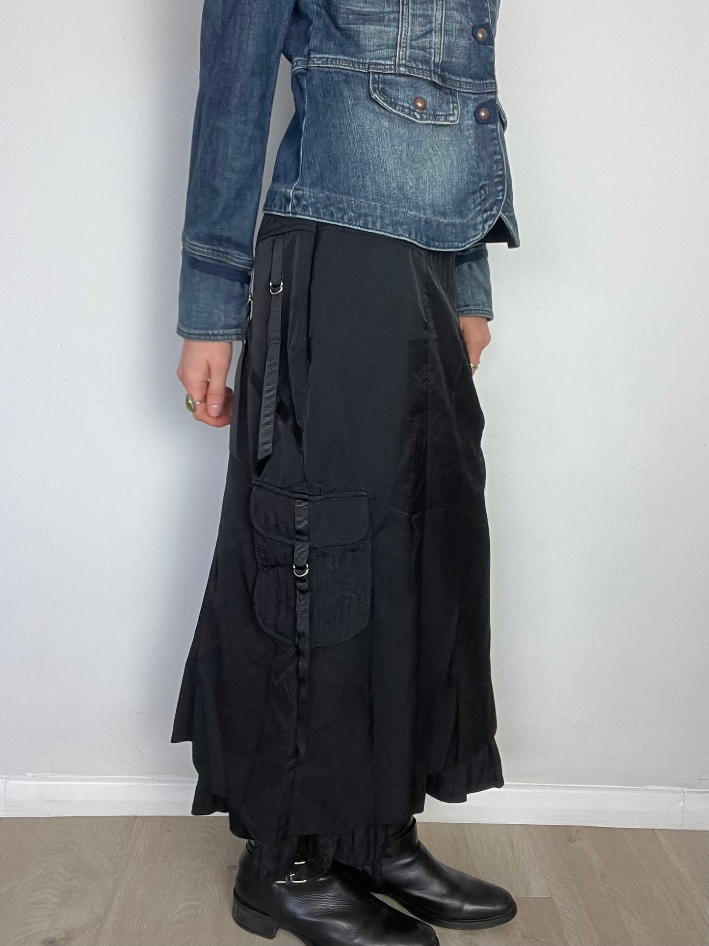 cargo maxi skirt, M/L