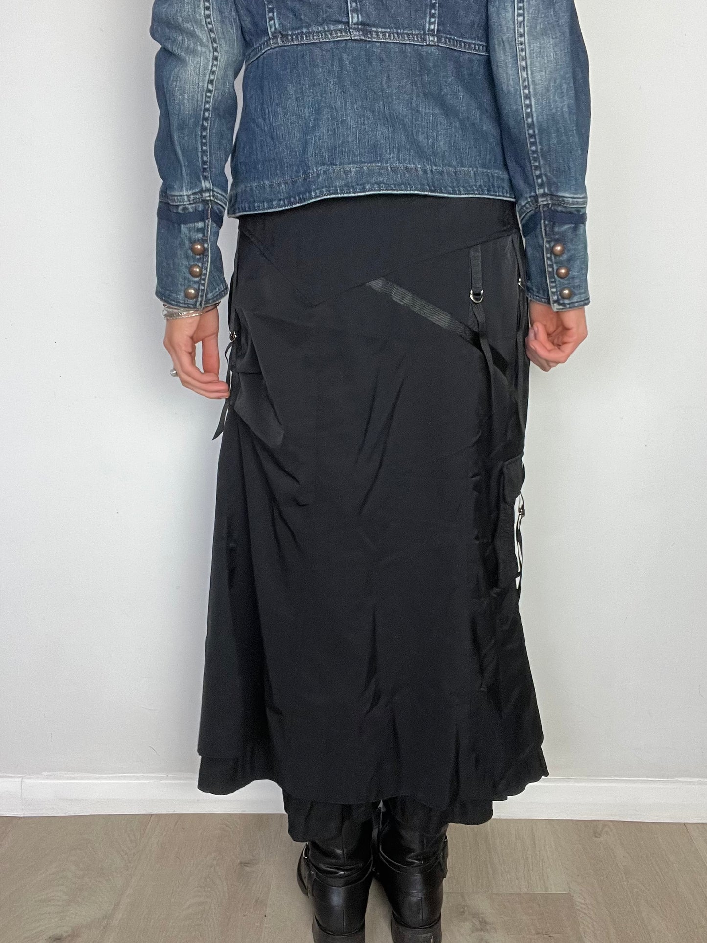 cargo maxi skirt, M/L
