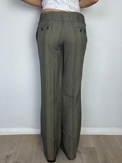 striped suit trousers, S/M