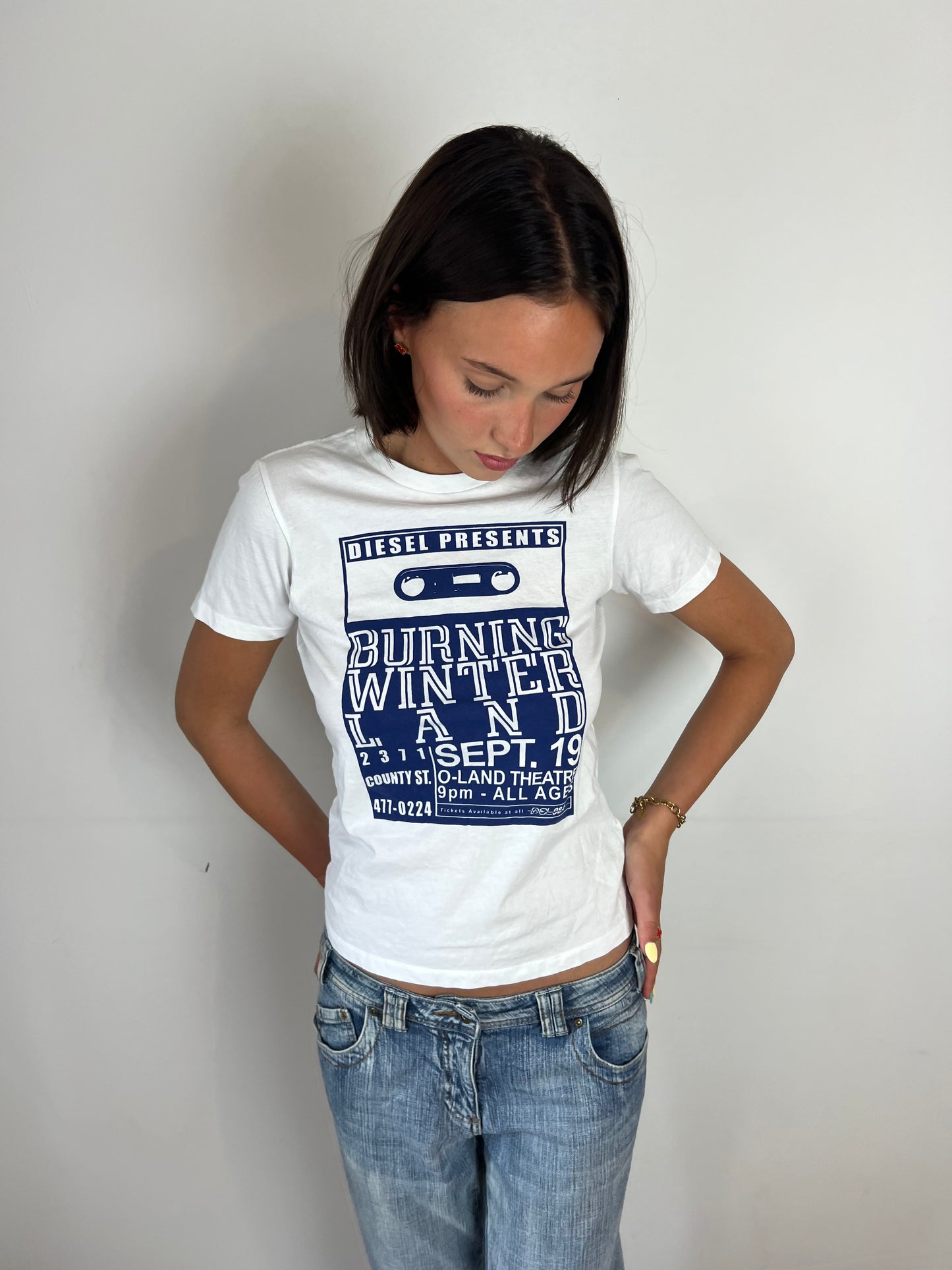 Diesel graphic tee, S