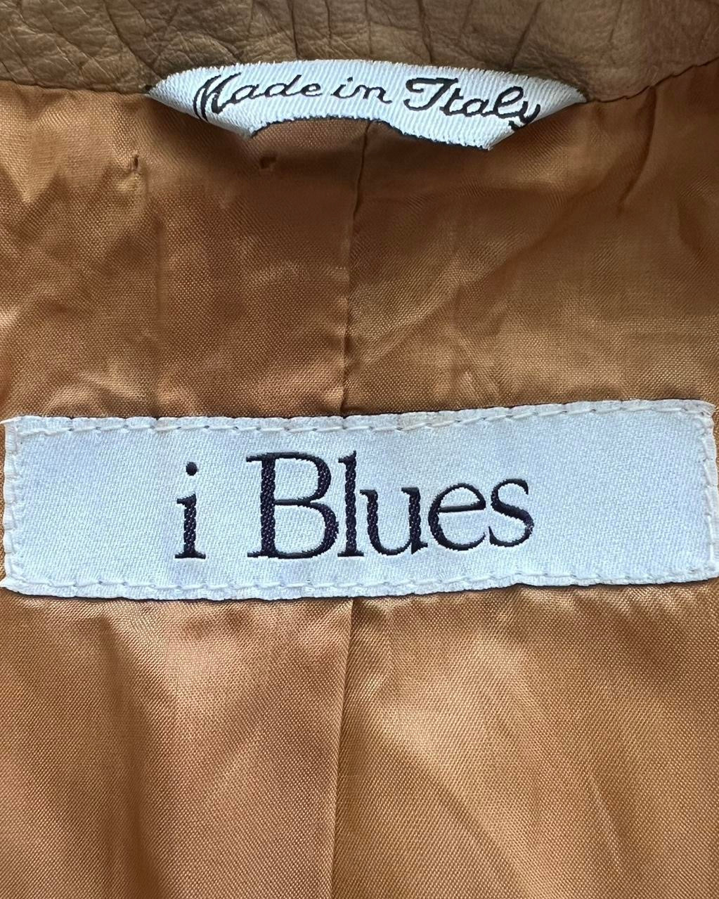 tan genuine leather biker jacket