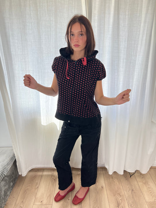 Vintage black cargo trousers