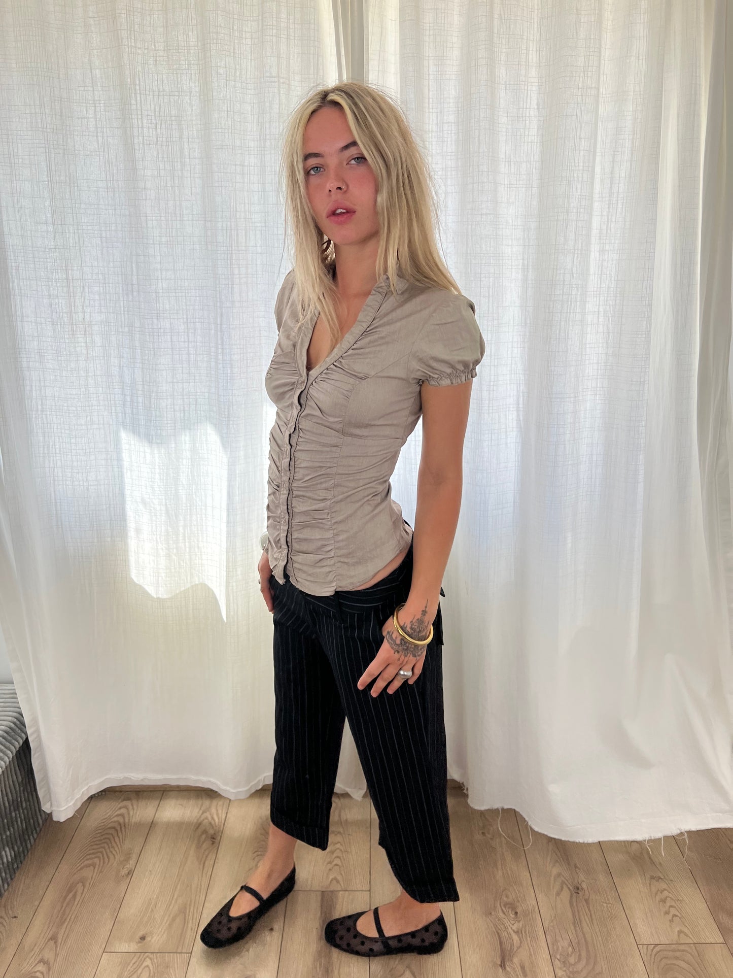 Tally Weijl ruched blouse