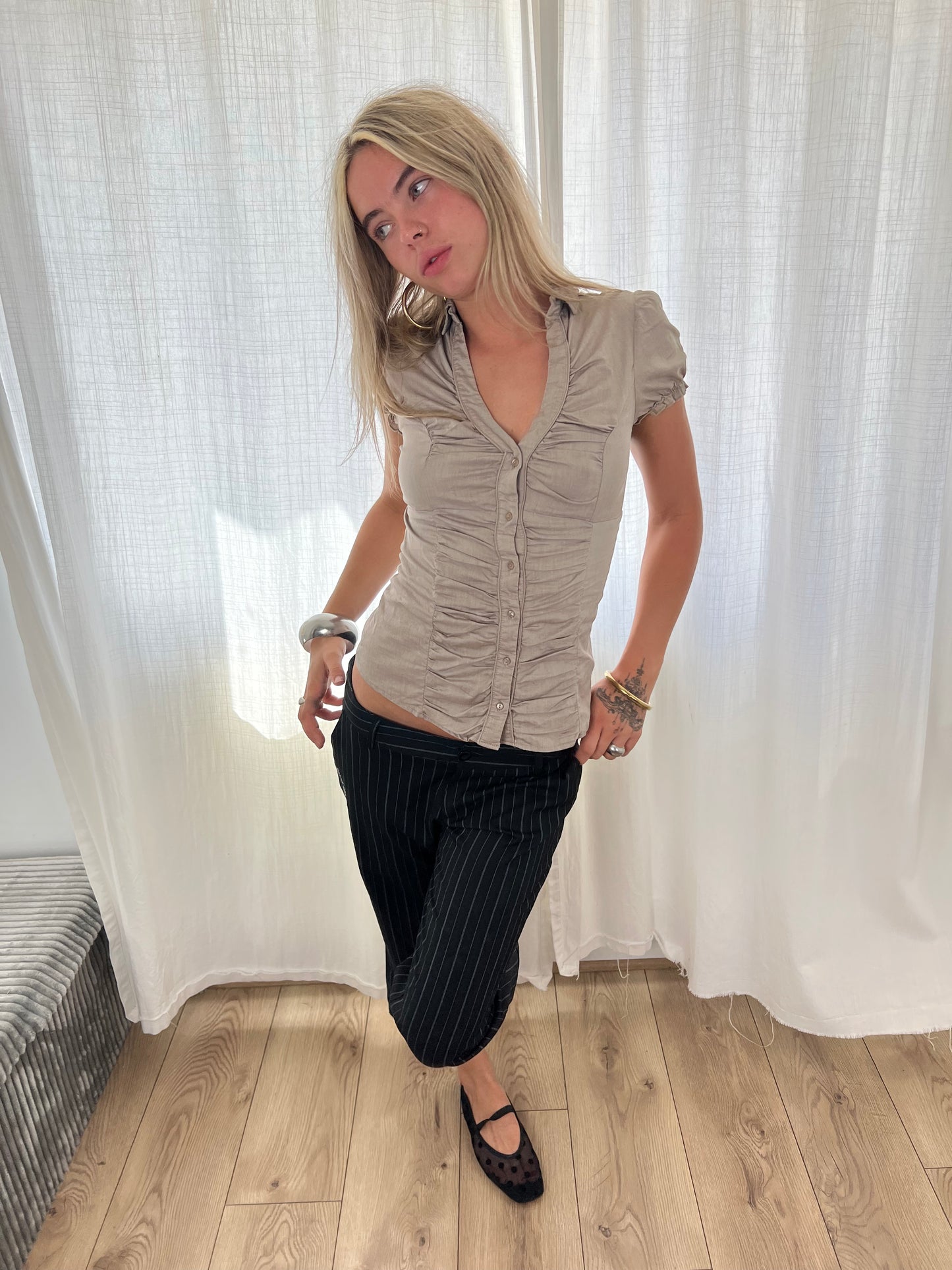 Tally Weijl ruched blouse