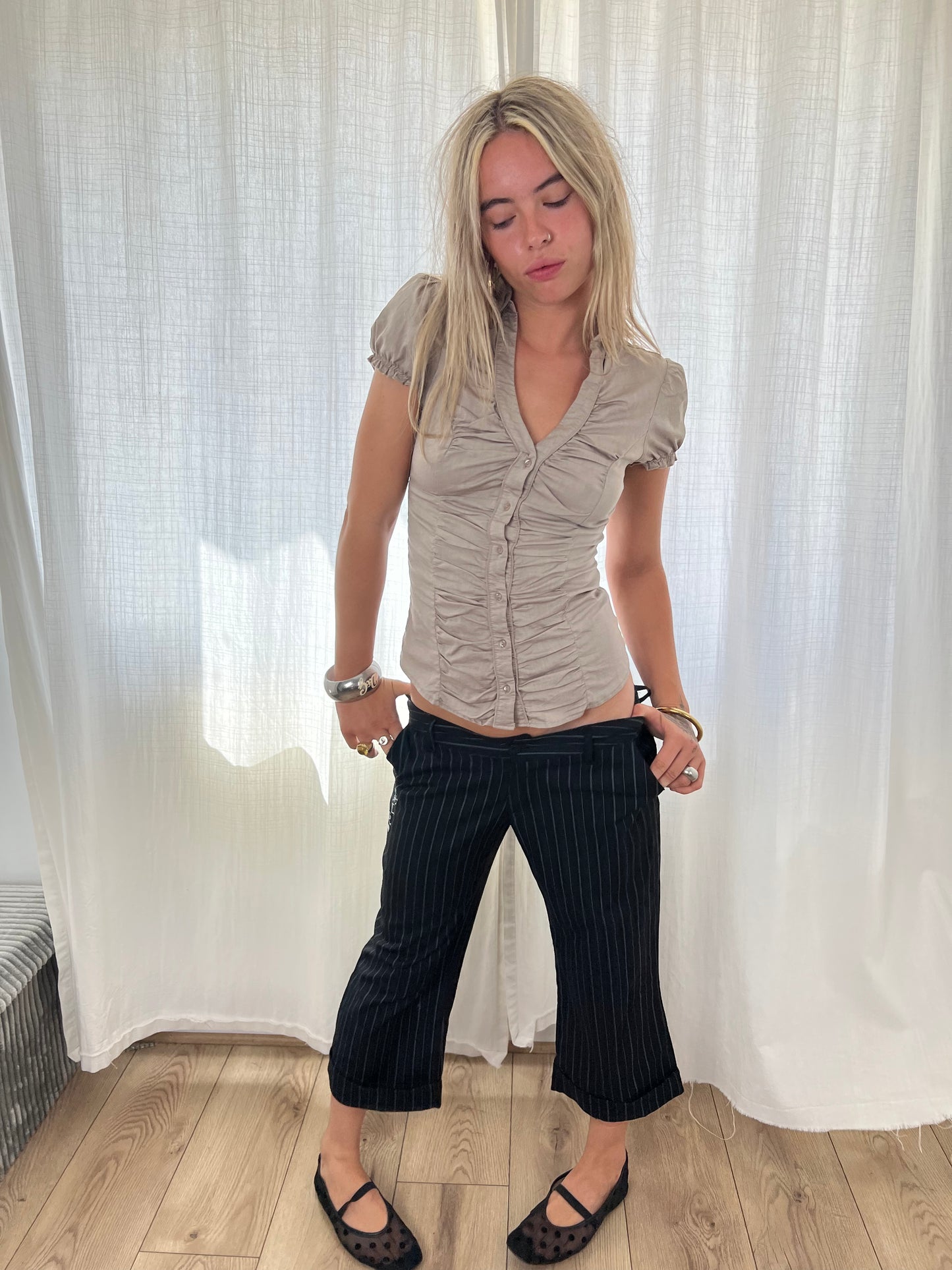 Tally Weijl ruched blouse