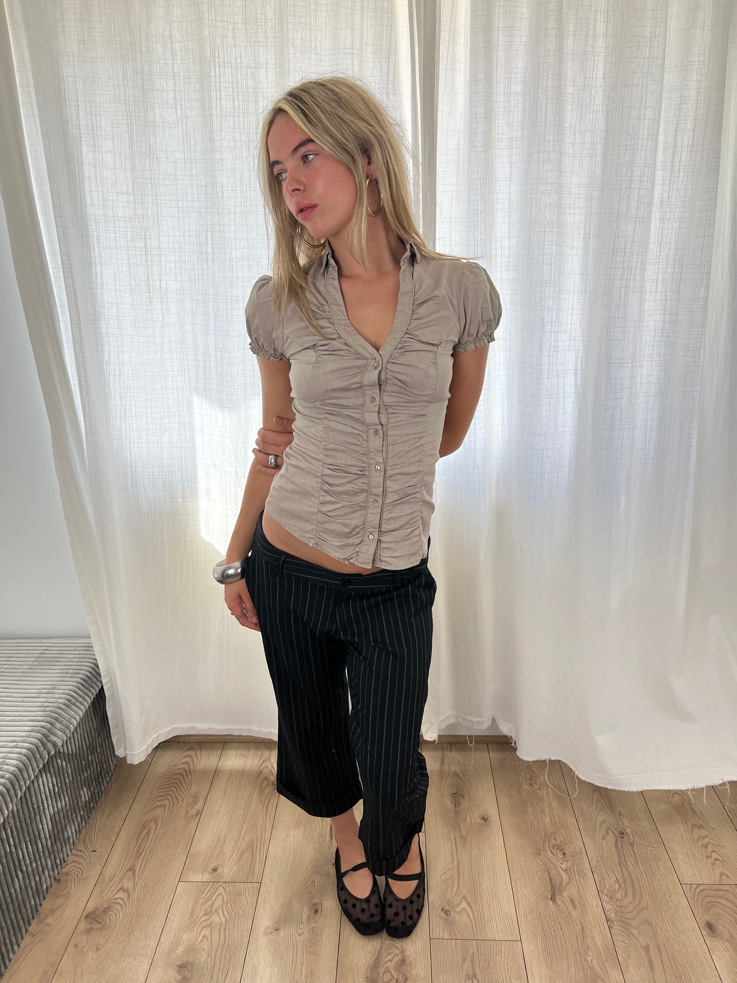 Tally Weijl ruched blouse