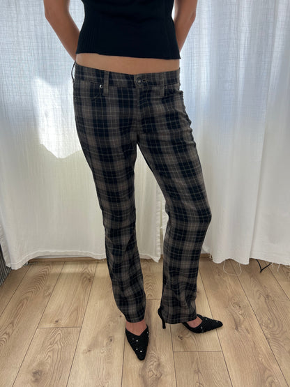 Cop Copine plaid trousers