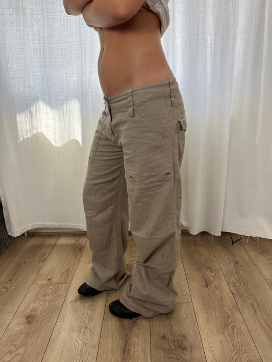Billabong wide leg linen trousers