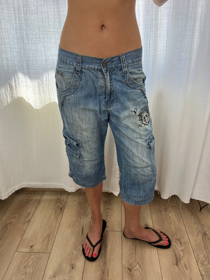 Vintage cargo jorts
