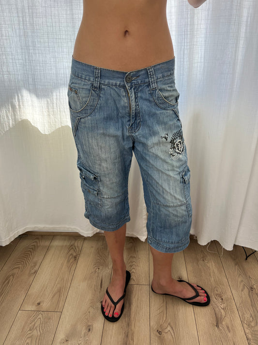 Vintage cargo jorts