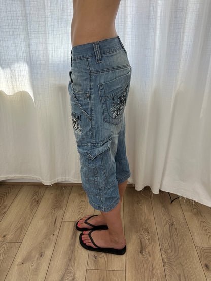 Vintage cargo jorts