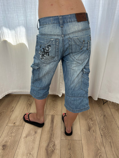 Vintage cargo jorts