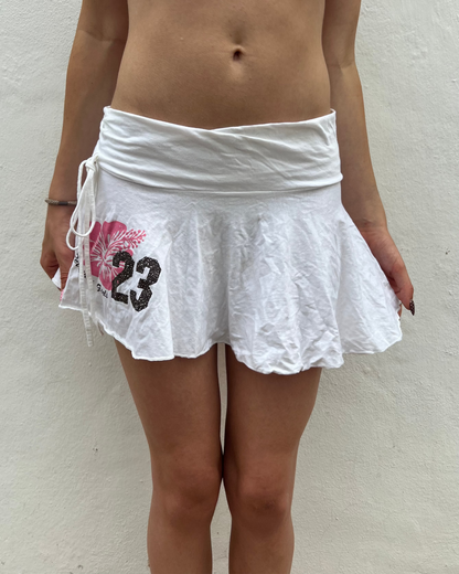 Hibiscus mini skirt