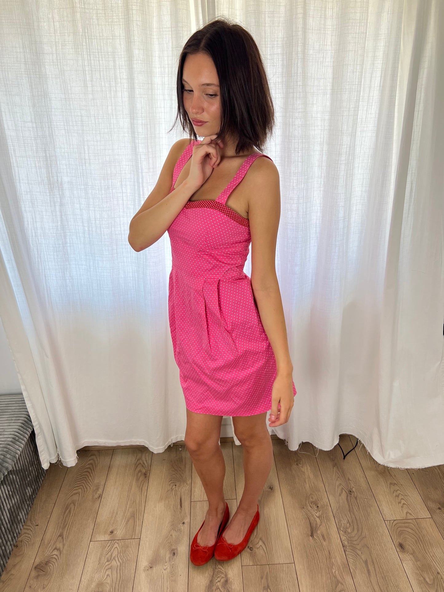 MAX&Co polka dot dress