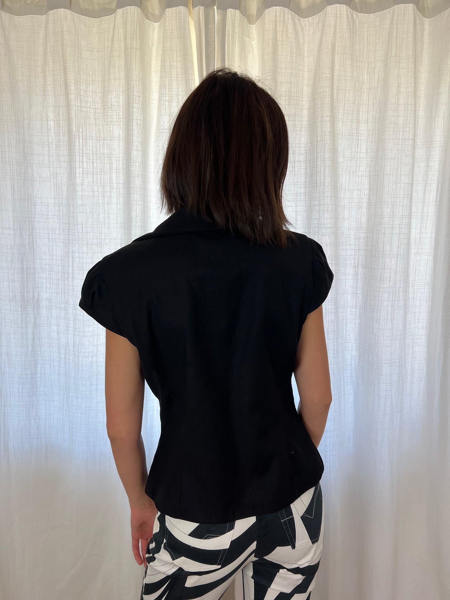 Vintage black waistcoat
