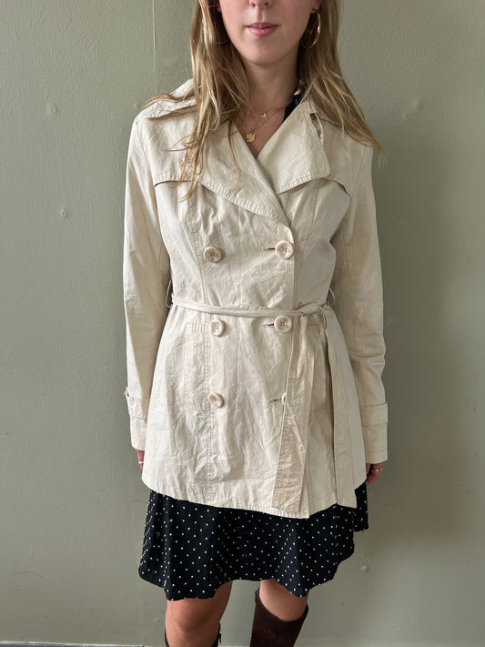 MaxMara cream peacoat