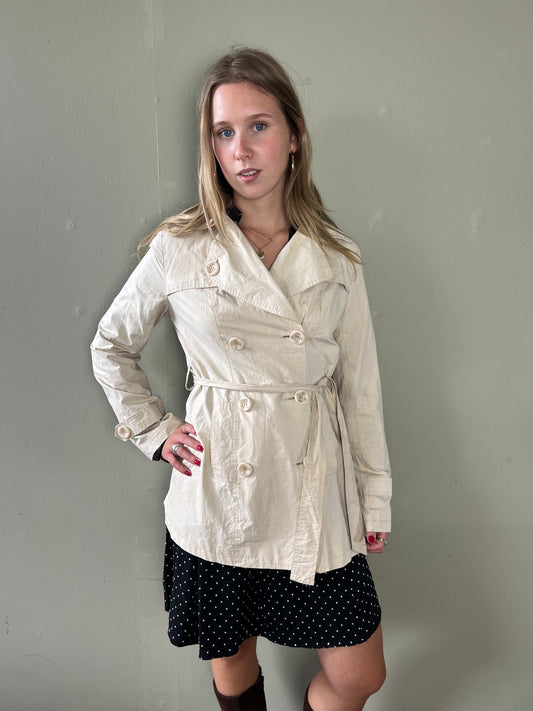 MaxMara cream peacoat