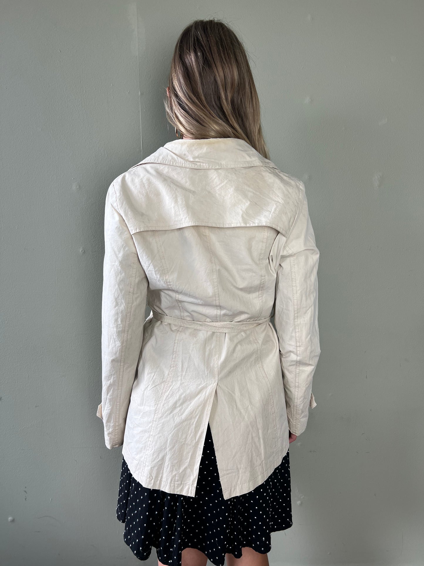 MaxMara cream peacoat