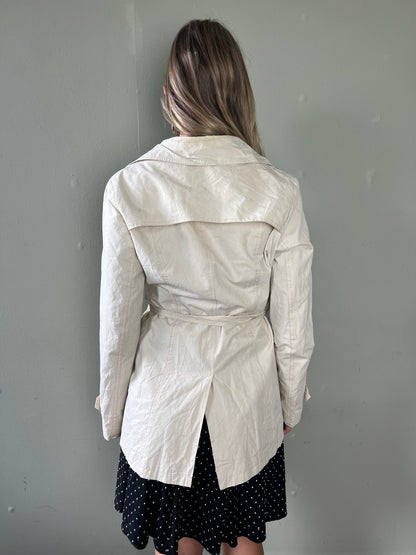 MaxMara cream peacoat