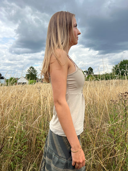 Beige cami top